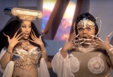 Lizzo And Cardi B Glitter As Golden Muses In Epic ‘Rumors’ Video