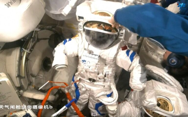china-s-shenzhou-20-crew-prepares-for-third-spacewalk-with-advanced-spacesuits