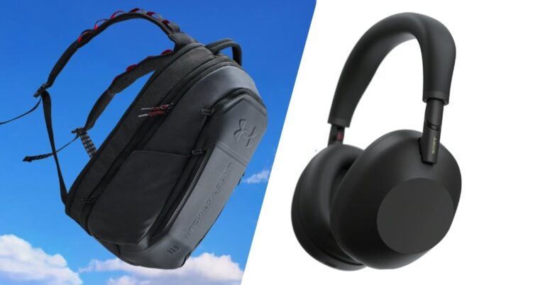 essential-tech-and-gaming-gear-under-armour-backpack-and-sony-headphones