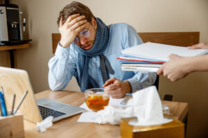 Feeling,Sick,And,Tired.,Frustrated,Sad,Unhappy,Sick,Young,Man
