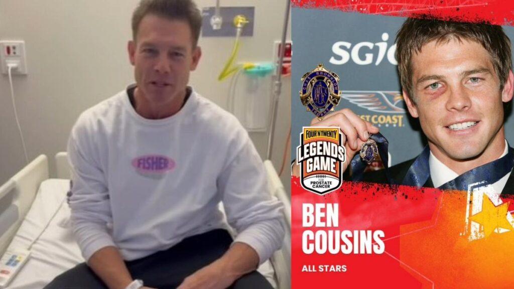 Ben Cousins reveals health status amid sad news