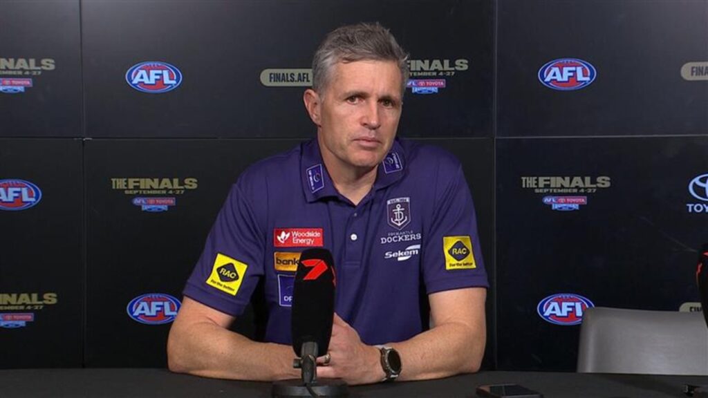 fremantle-coach-longmuir-reflects-on-heartbreaking-finals-exit