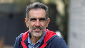 Bellaterra. Fotos entrevista a investigador  del Departament de Genètica i de Microbiologia de la UAB Jaime Martínez-Urtaza que ha participat en un informe presitigiós sonbre el canvi climàtic