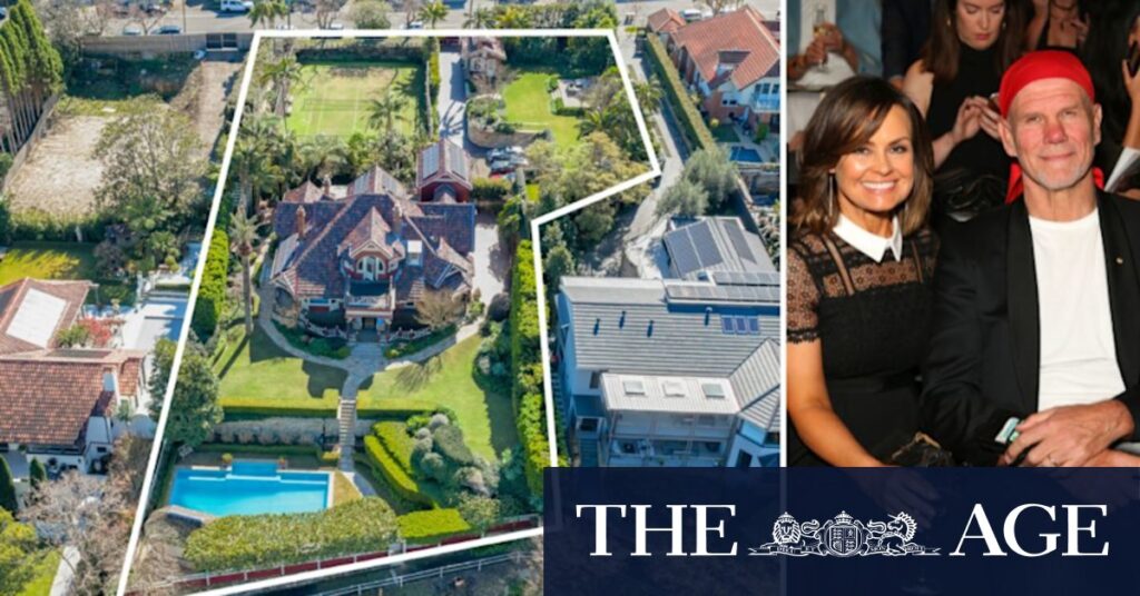lisa-wilkinson-and-peter-fitzsimons-sydney-mansion-fails-to-sell-at-24-5m-auction
