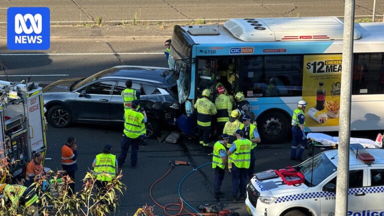 sydney-m2-crash-eleven-hospitalized-after-bus-and-car-collision
