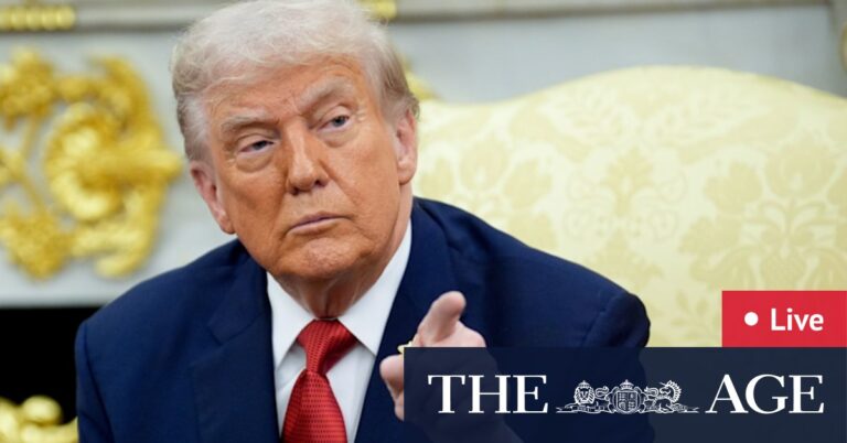 australia-exempt-from-us-tariff-trump-blocks-west-bank-annexation