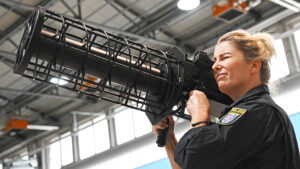 Hesse's Minister of the Interior visits drone competence center