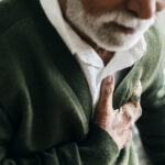 An elderly Indian man with heart problems