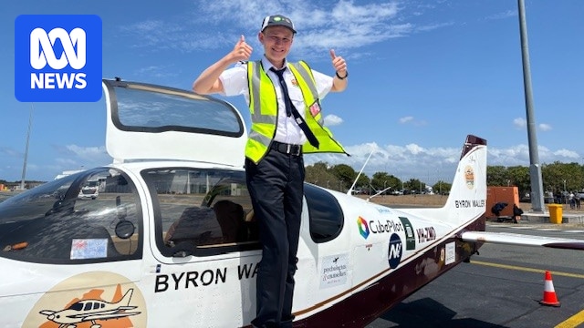 queensland-teen-byron-waller-becomes-youngest-supported-pilot-to-fly-globally