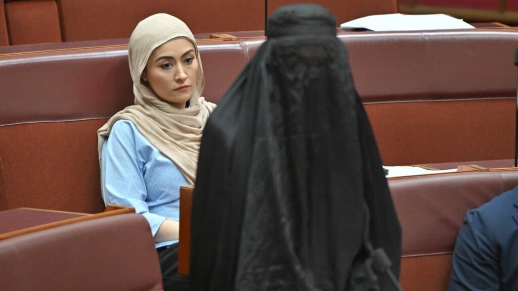 anne-aly-condemns-pauline-hanson-s-burqa-stunt-as-unacceptable