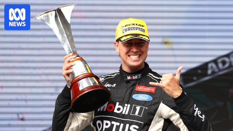 chaz-mostert-clinches-first-supercars-title-in-dramatic-adelaide-finale