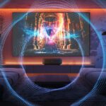 Modern Living Room with Smart Home Setup