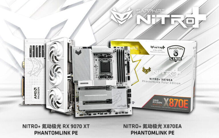 sapphire-unveils-nitro-pantom-link-radeon-rx-9070-xt-and-x870e-am5-motherboard