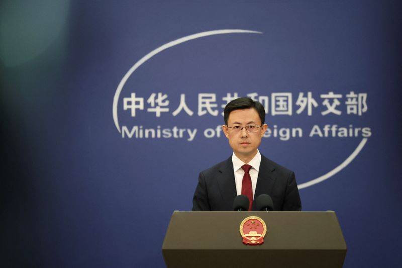 Chinese Foreign Ministry spokesperson Guo Jiakun in Beijing