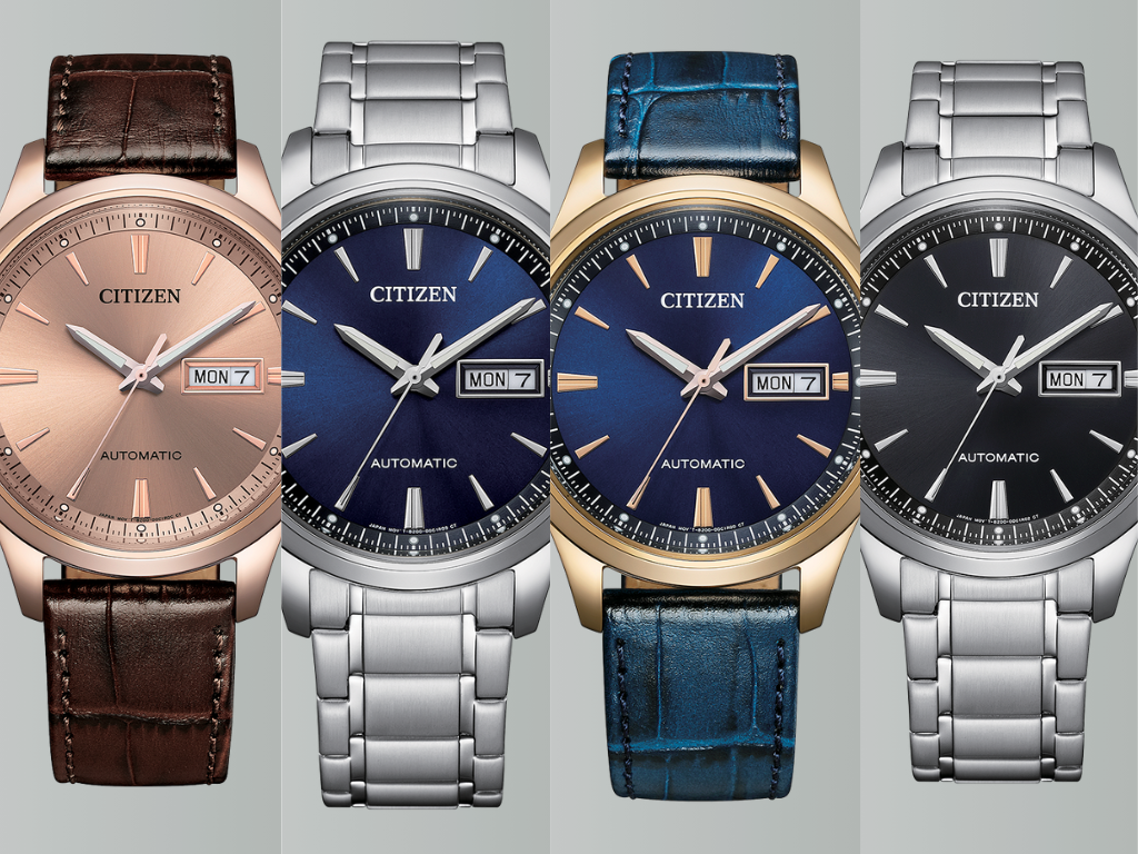 citizen-unveils-four-new-mechanical-watches-with-caliber-8200-movement