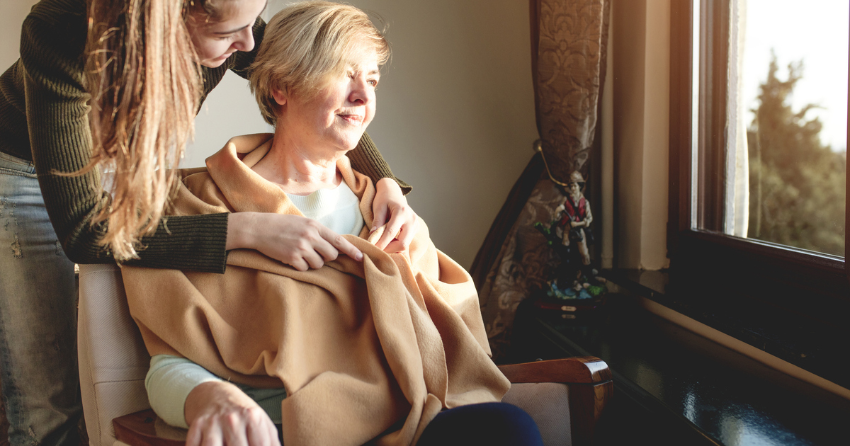 Elderly care old and young