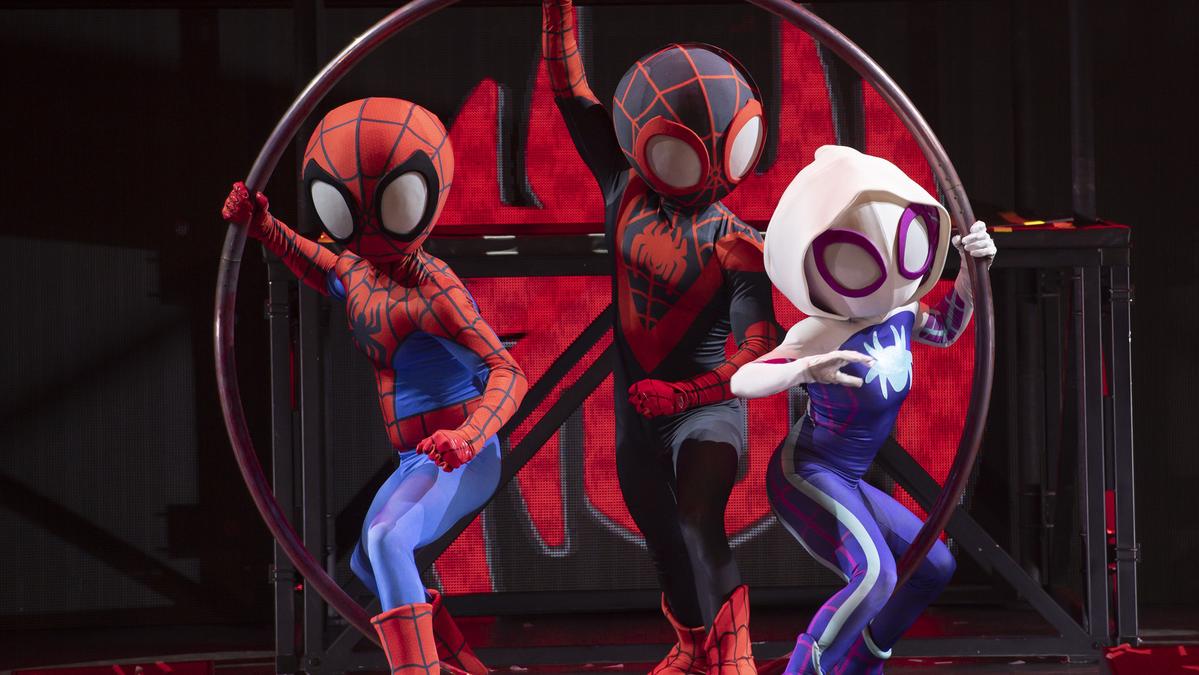 PETER PARKER, MILES MORALES, GWEN STACY