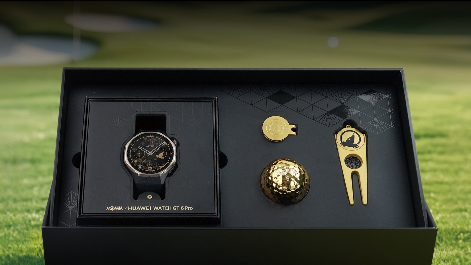 huawei-and-honma-unveil-gold-accented-watch-gt-6-pro-for-golf-enthusiasts