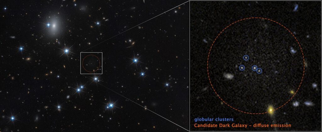 nasa-s-hubble-reveals-darkest-galaxy-yet-cdg-2-s-hidden-secrets
