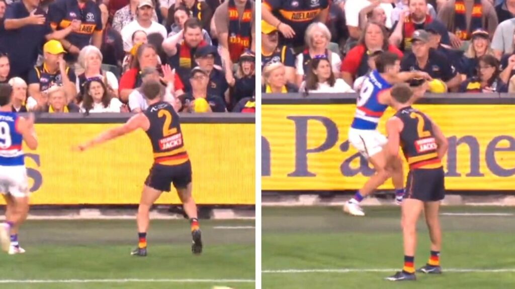 adelaide-crows-ben-keays-sparks-controversy-with-crowd-antics-in-thrilling-afl-match