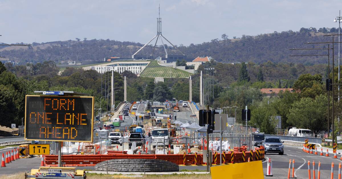 canberra-road-closures-set-to-disrupt-traffic-amid-light-rail-construction