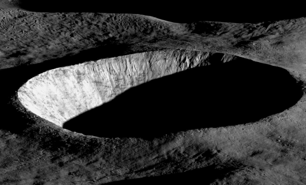 nasa-s-lro-captures-stunning-dawn-image-of-moon-s-hidden-crater